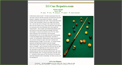 Desktop Screenshot of lgcuerepairs.com